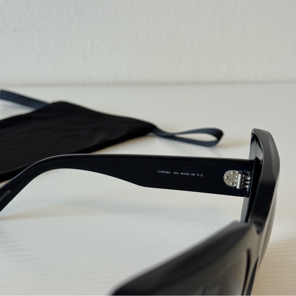 New! Celine Black Sunglasses CL40156U 01A, Authentic - Picture 8 of 8